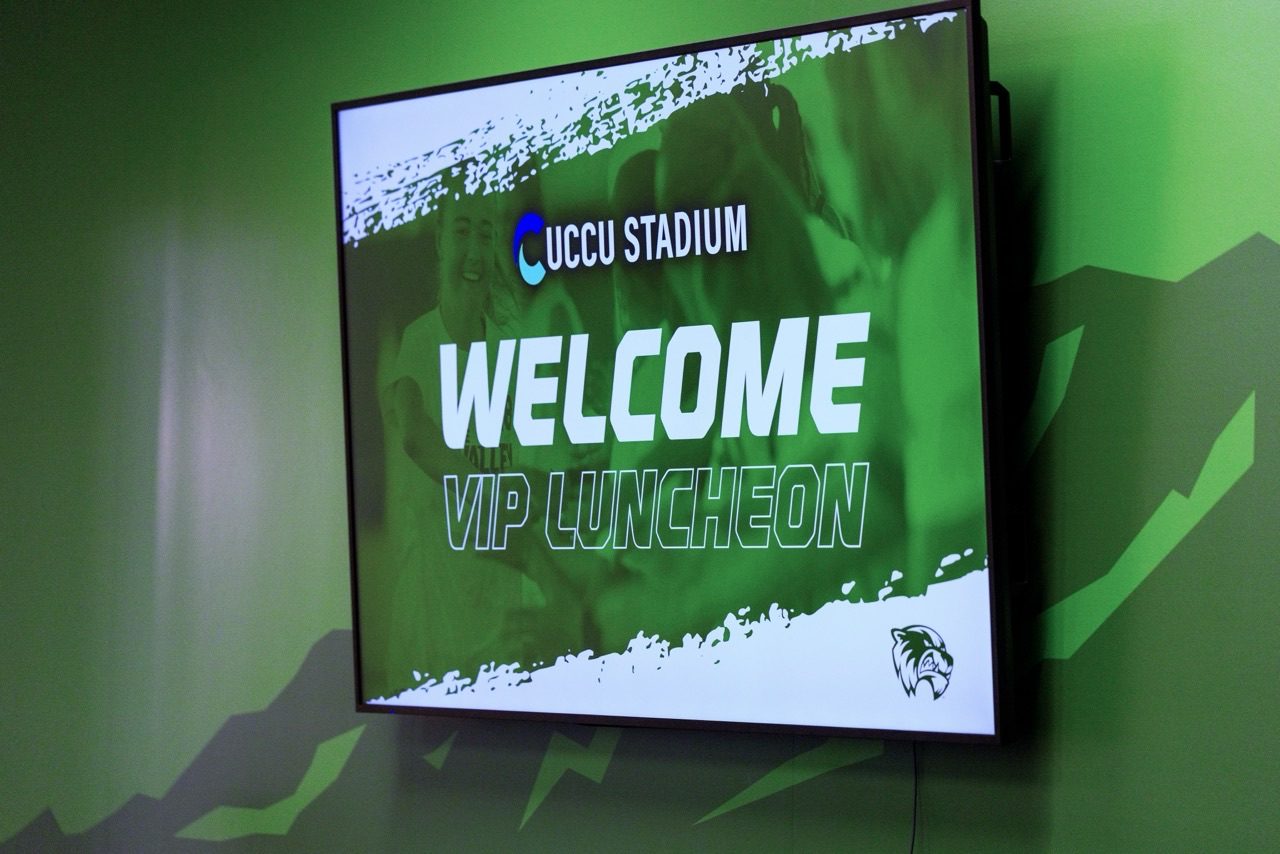 UCCU Stadium screen